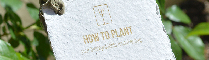 Biodegradable Reusable Bag by Nikolas