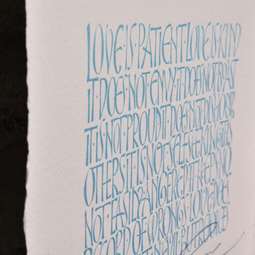 Love is Gentle, Love is Kind - Art Print (A3) - Image 2