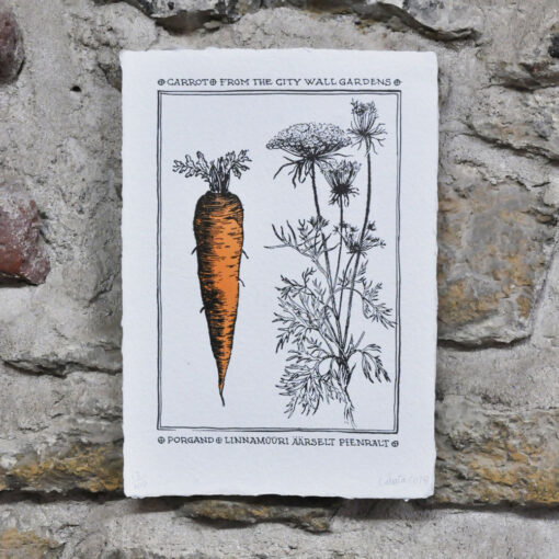 Vegetables from the City Wall Gardens (Set of 3 Art Prints) - Image 3