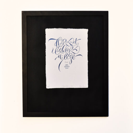 Ora et Labora et Lege - Art Print (A4) - Image 4